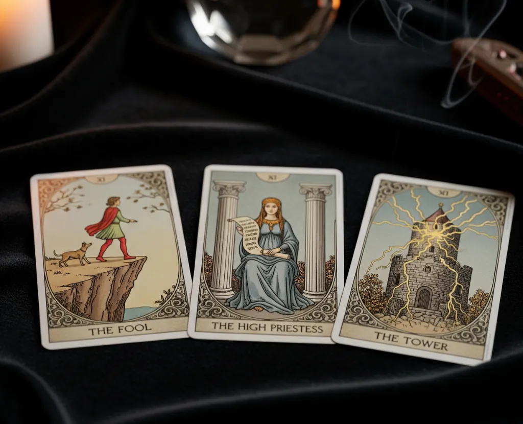 Visualizing a Three Card Spread